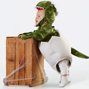 Pottery Barn Kids NWT Baby Egg Dino Size 0-6 Months